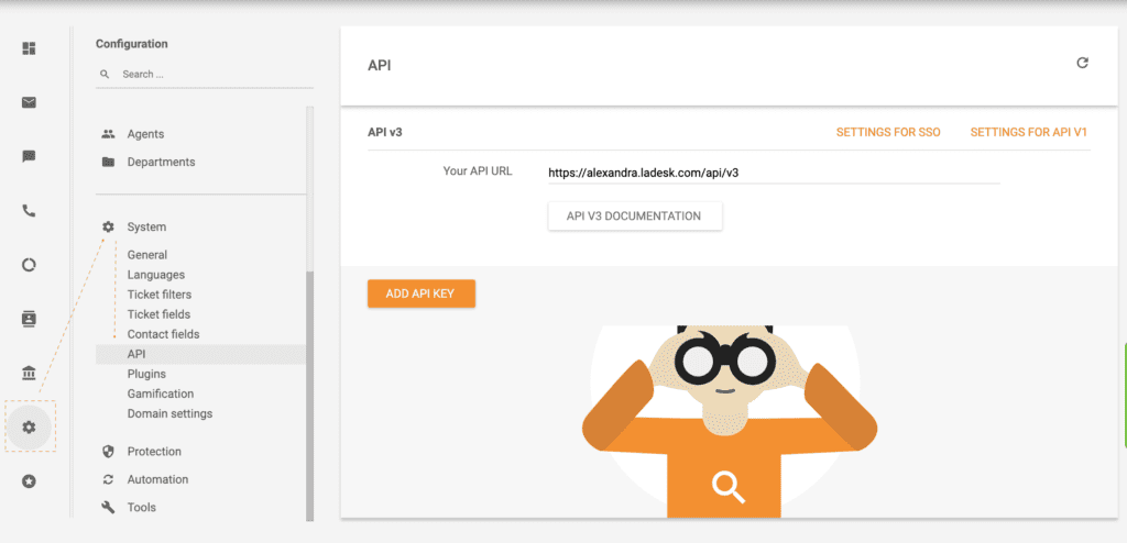LiveAgent API-Beispiel