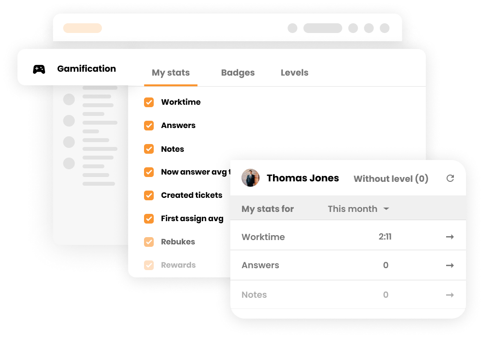 Leaderboard für Arbeitszeit zeigt Agent-Verfügbarkeit