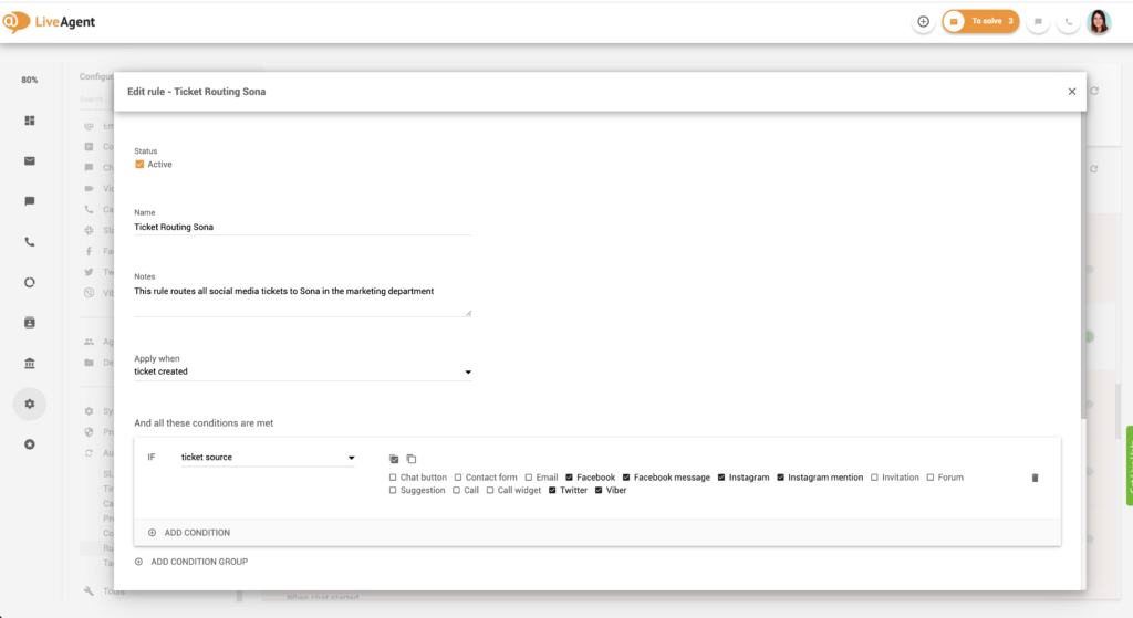 Ticket-Routing-Regeln einrichten - Teil 1