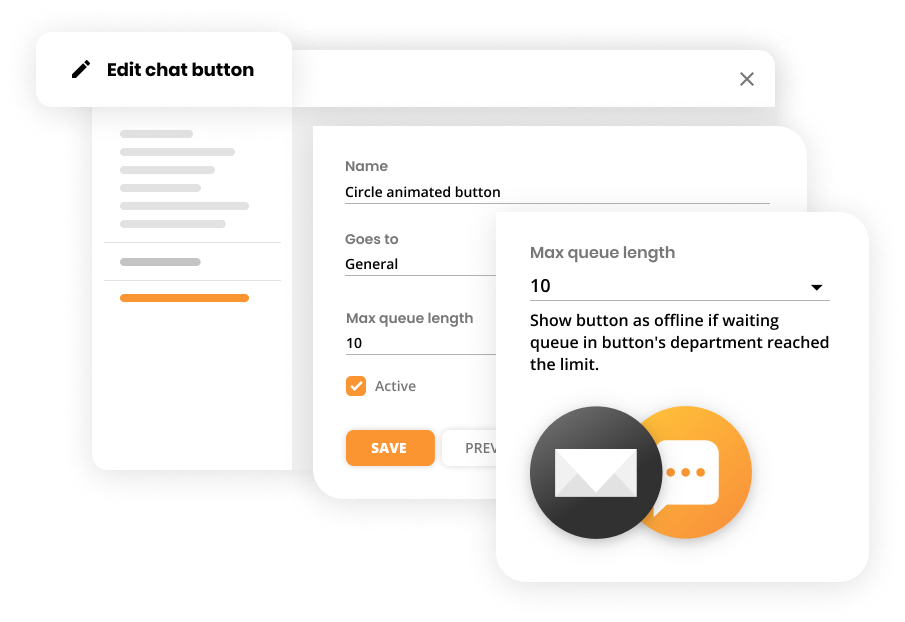 Max Queue Length-Funktion im Help Desk Ticketing System