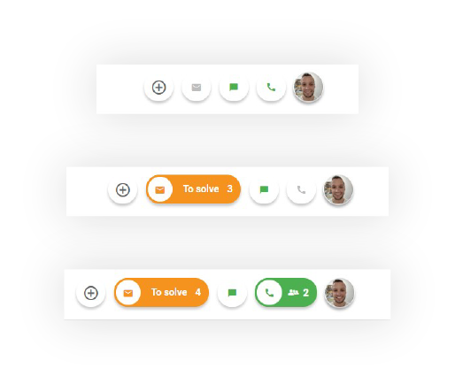 Schaltfläche 'Zu lösen