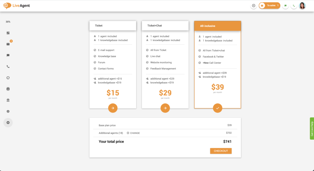 Option Eigentümer-Upgrade