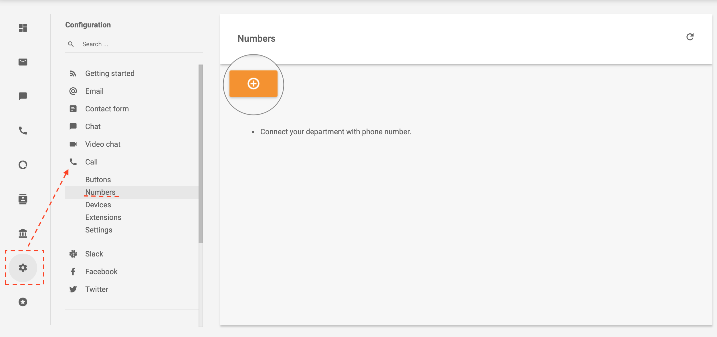 DID Logic-Integrations-Navigation in LiveAgent