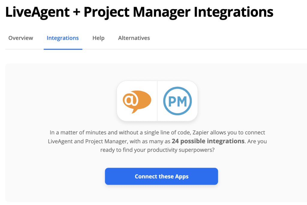 Zapier-Integrationseinrichtung