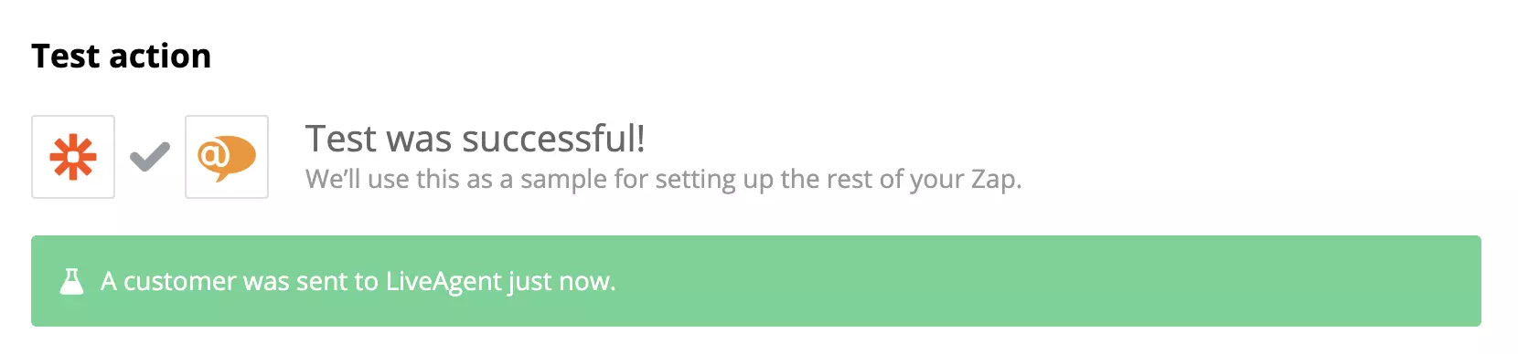 Integration ist bereit