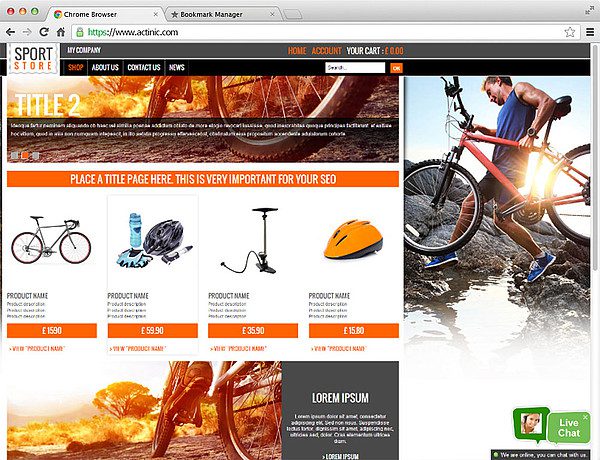 Oxatis LiveAgent Live-Chat-Integration