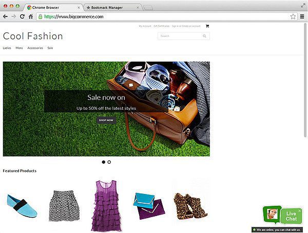 BigCommerce LiveChat LiveAgent-Integration