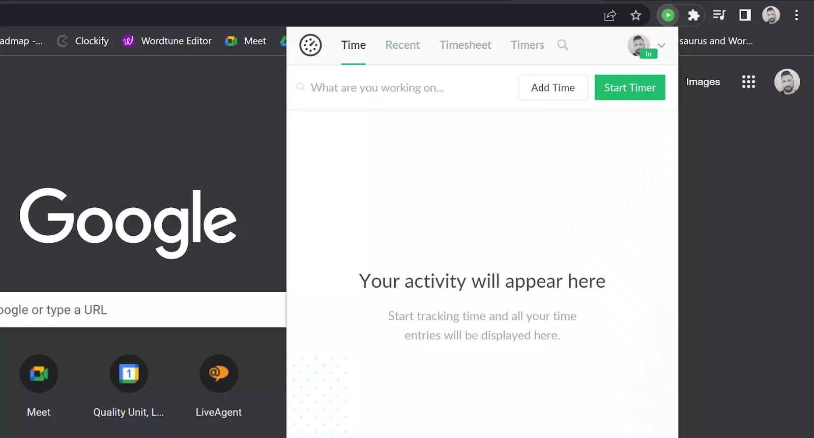 Everhour-Zeitverfolgungserweiterung