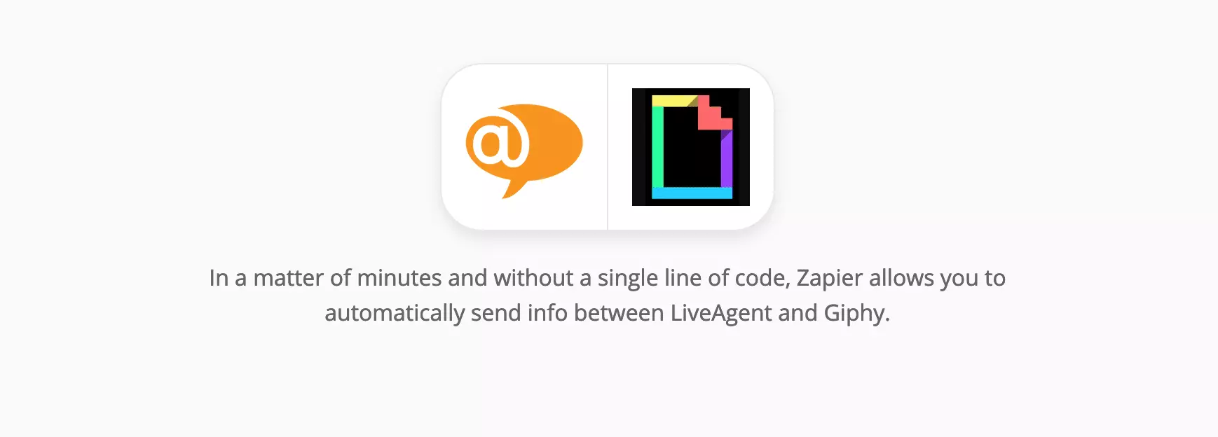 LiveAgent und Giphy-Integration bei Zapier