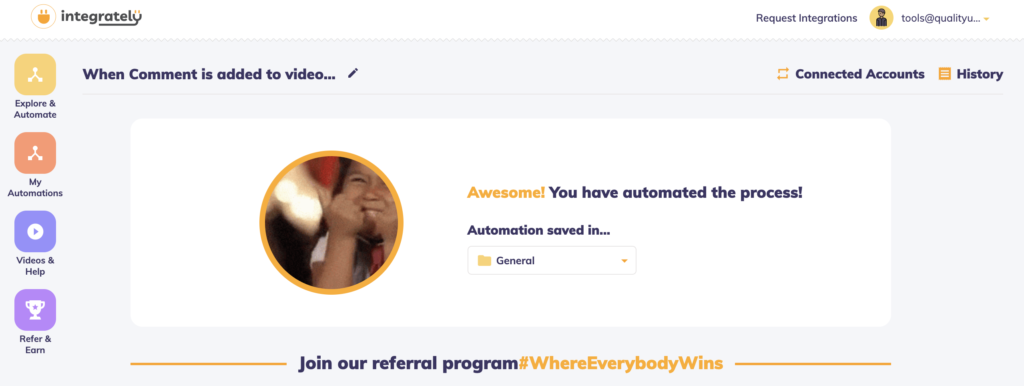 Letzte Schritte zwischen LiveAgent- und Youtube-Integration