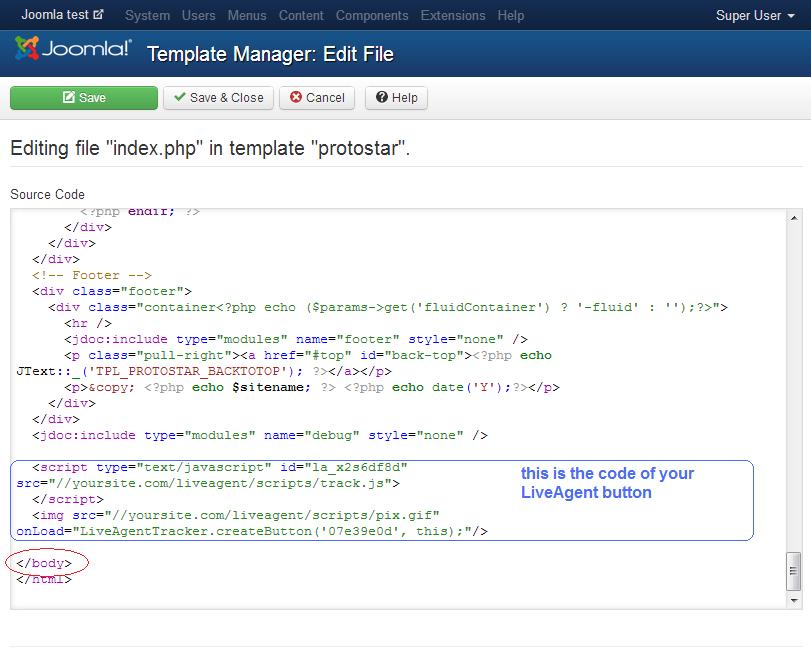 Joomla-Template-Editor