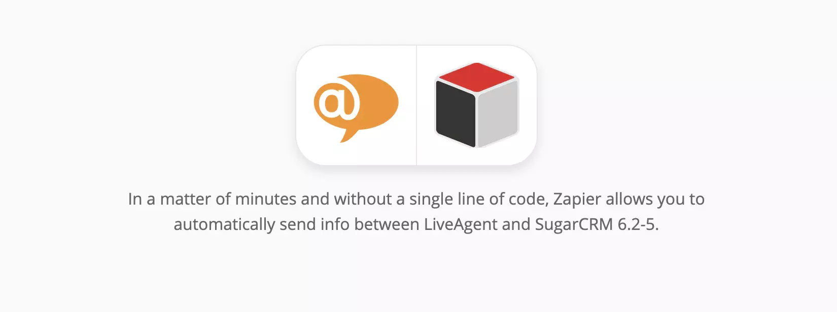 LiveAgent und SugarCRM Integration auf Zapier