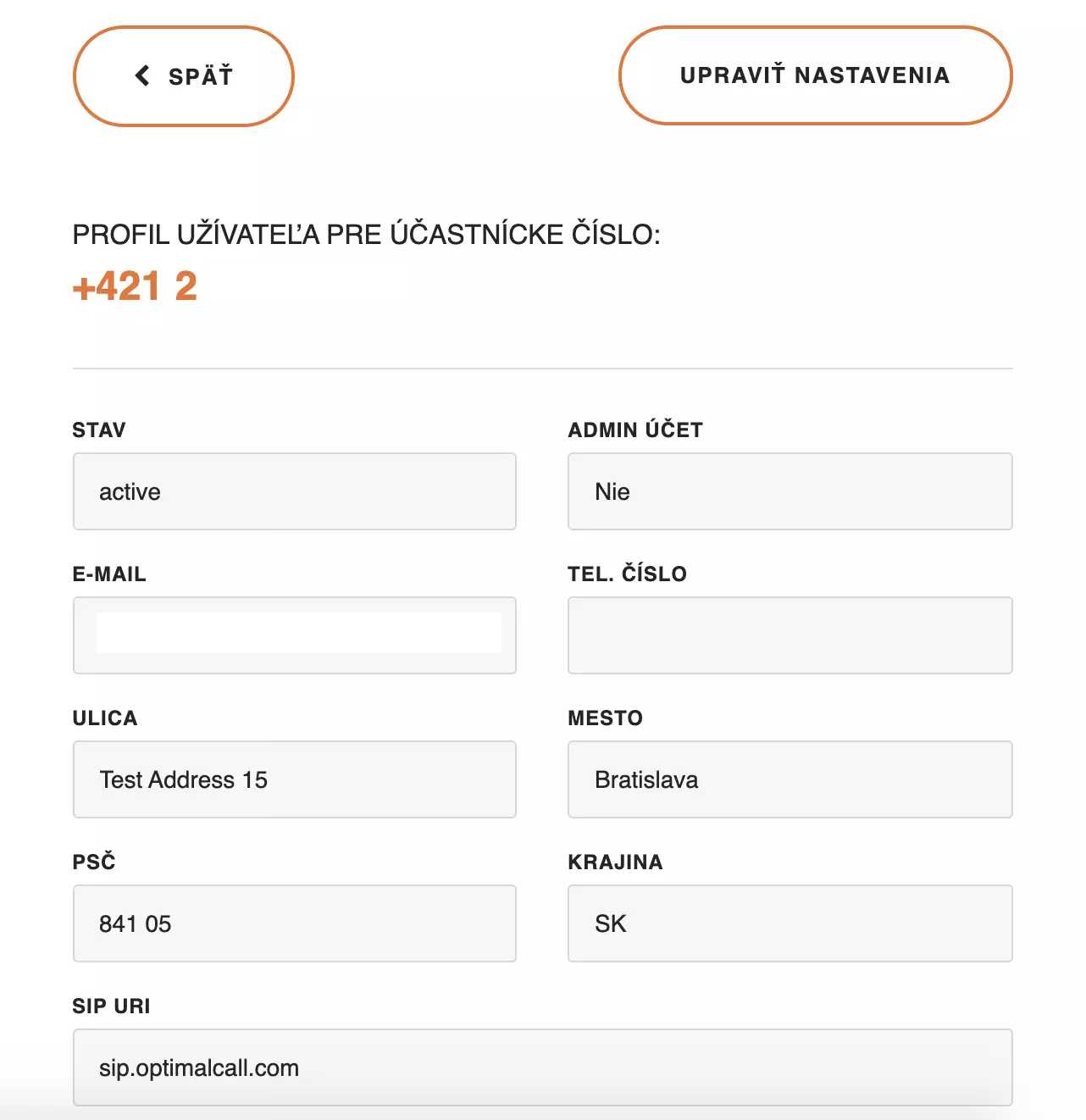 Optimal Call-Profilinformationen