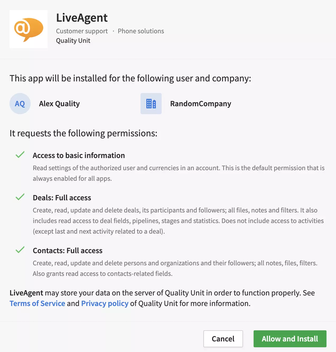 Installieren Sie das PipeDrive-Plugin für LiveAgent