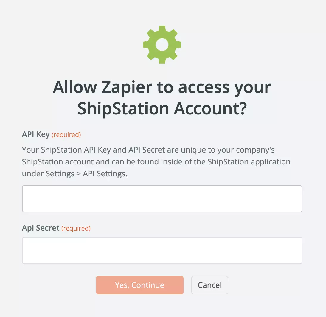 ShipStation API-Einstellungen