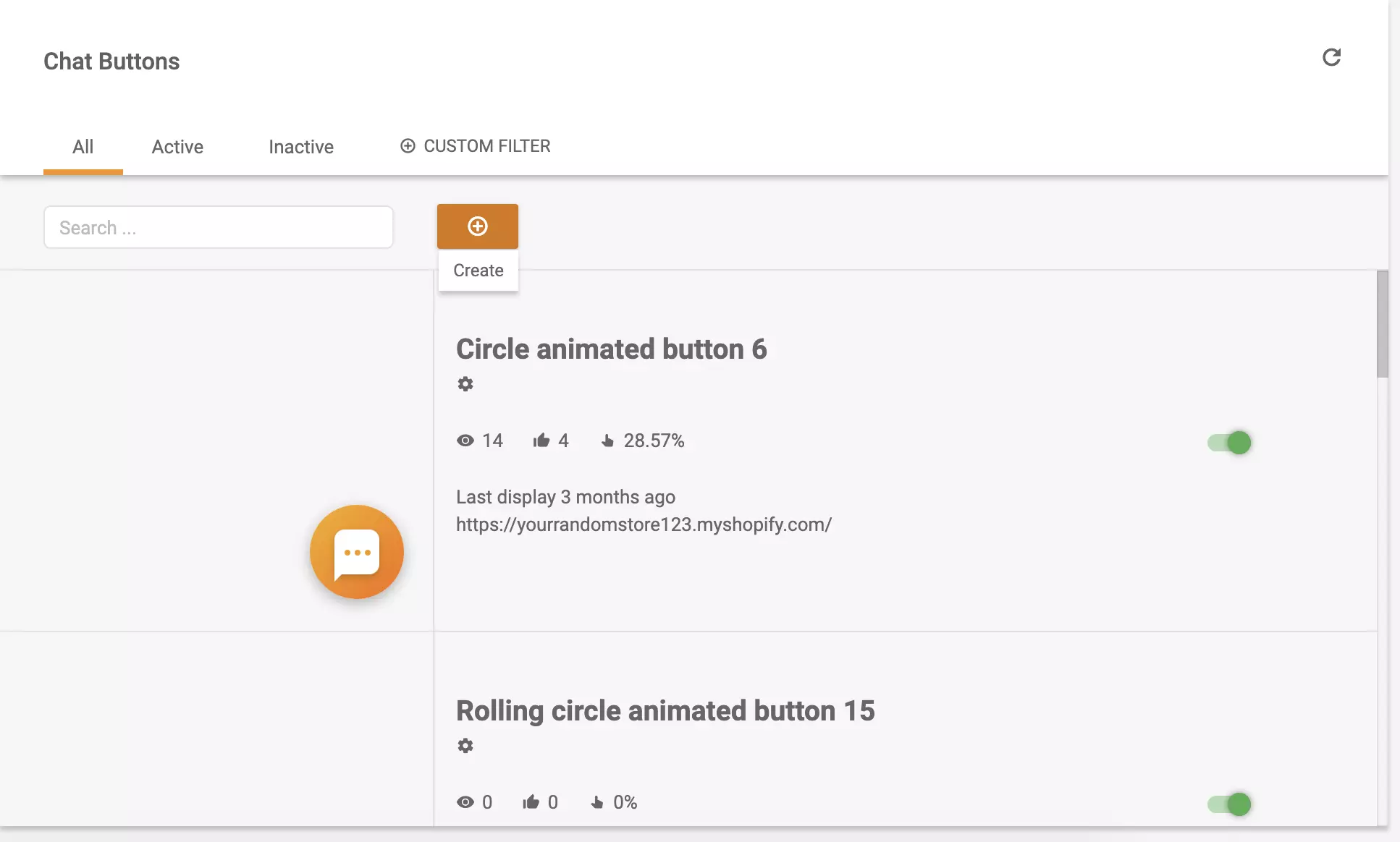 Erstellen Sie einen Chat-Button in LiveAgent zur späteren Verwendung auf Silverstripe