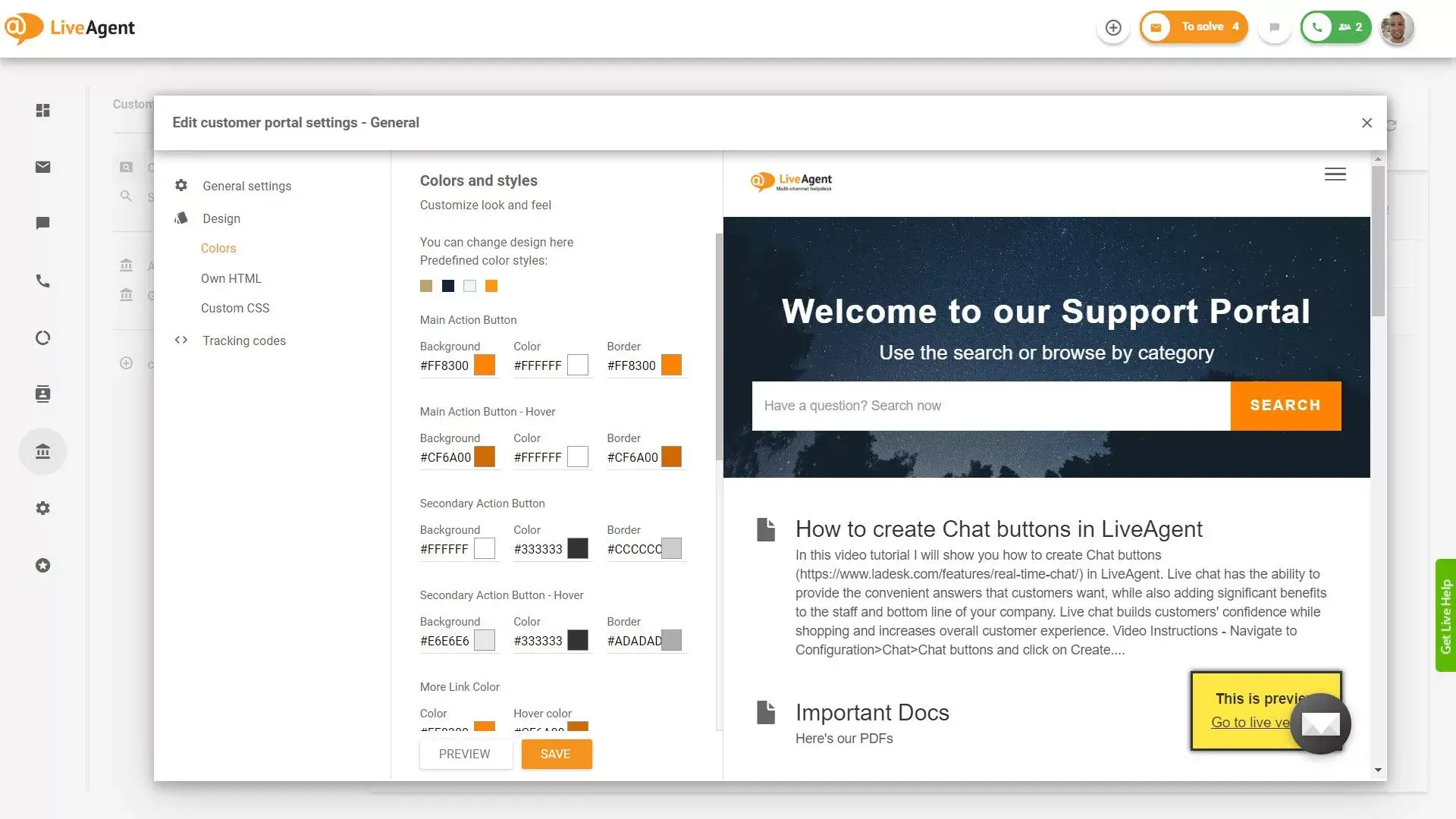 LiveAgent Wissensdatenbank