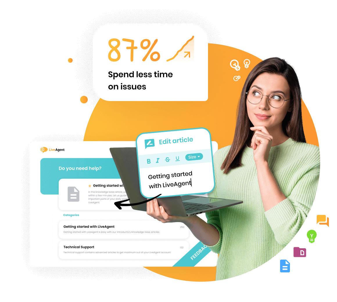 70% der Kunden bevorzugen Self-Service gegenüber der Kontaktaufnahme mit dem Support