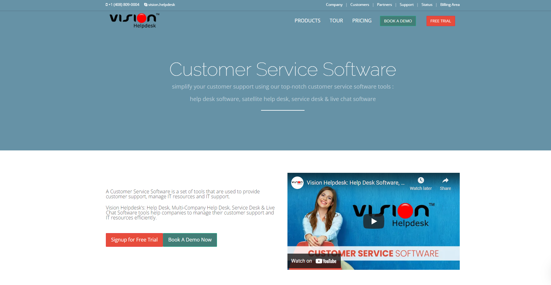 Visionhelpdesk Help-Desk-Ticketing-System-Homepage