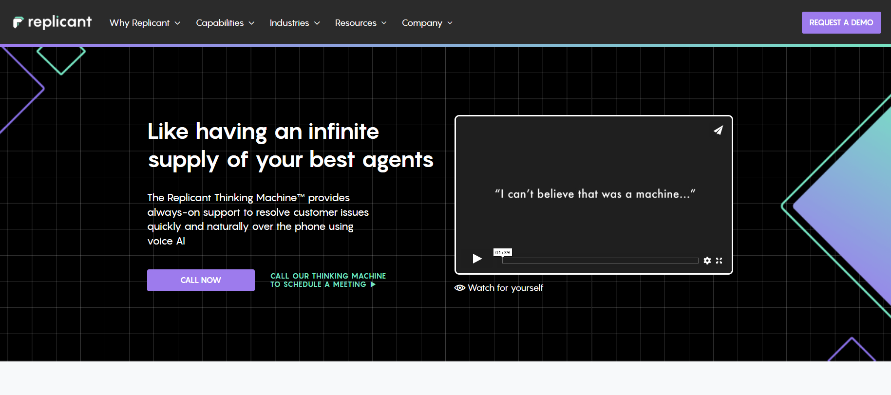 Replicant Startseite